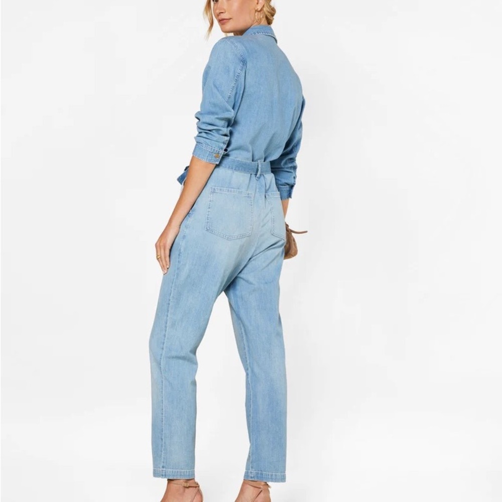 Outerknown Wyatt Denim jumpsuit size medium NWT - Price firm - Picture 6 of 7